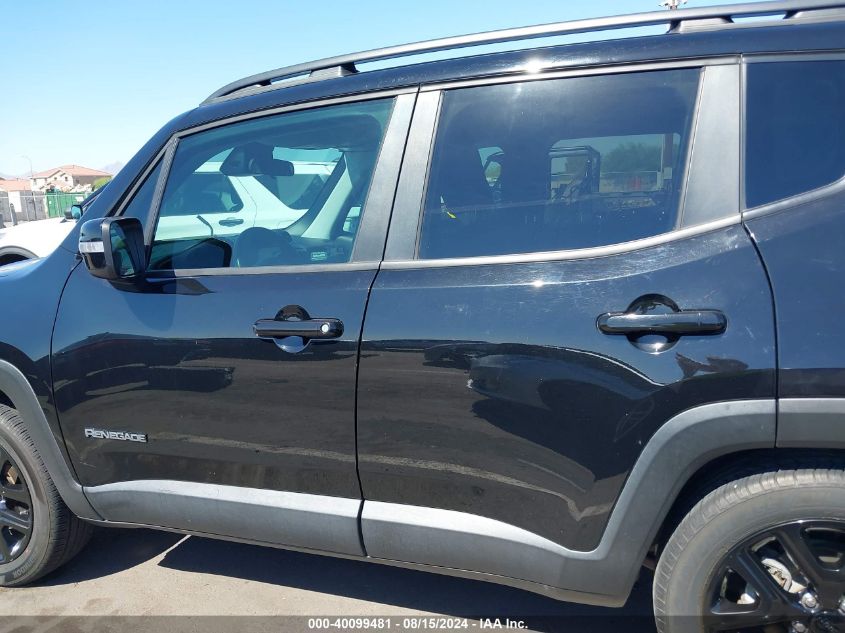 2018 Jeep Renegade Altitude Fwd VIN: ZACCJABB2JPH43852 Lot: 40099481