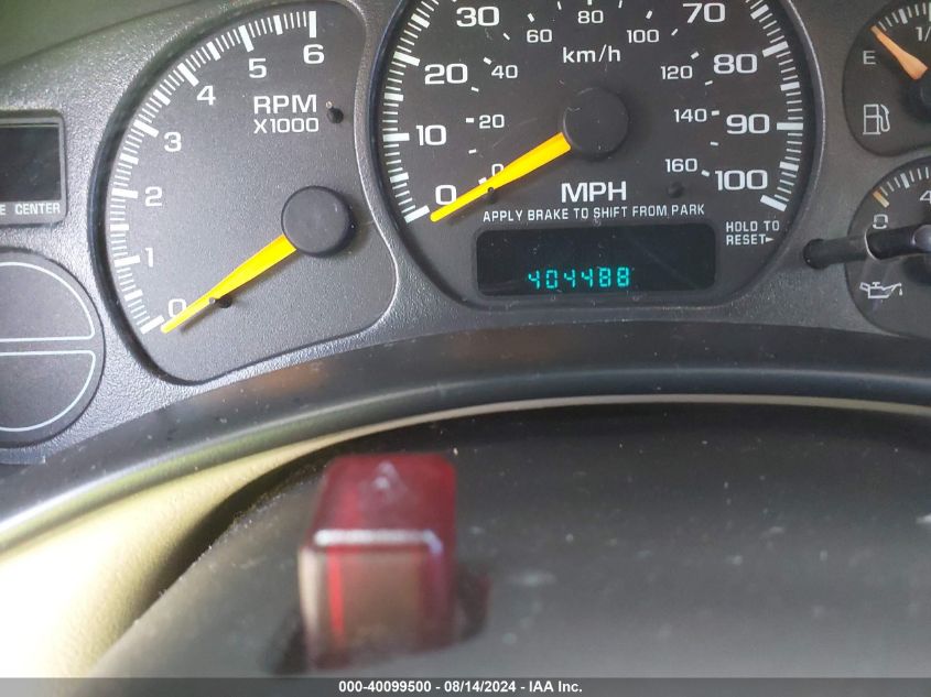 2001 Chevrolet Tahoe Lt VIN: 1GNEC13T41R161786 Lot: 40099500