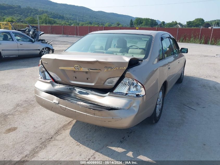 2001 Toyota Avalon Xls VIN: 4T1BF28B31U141045 Lot: 40099502