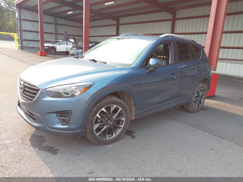 2016 Mazda Cx-5 Gt VIN: JM3KE2DY0G0859550 Lot: 40099503