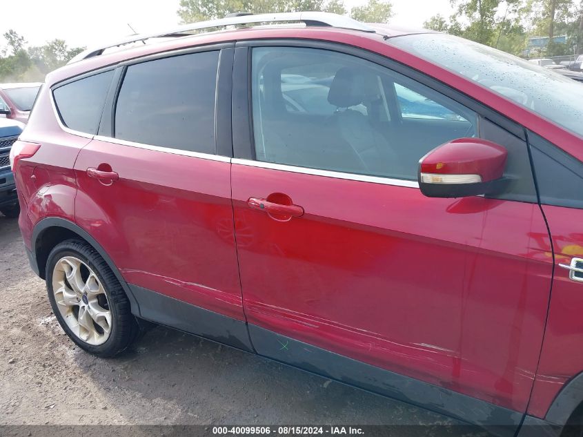 2013 Ford Escape Titanium VIN: 1FMCU9J96DUD66378 Lot: 40099506