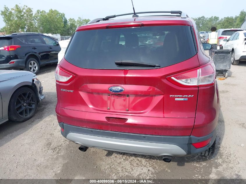 2013 Ford Escape Titanium VIN: 1FMCU9J96DUD66378 Lot: 40099506