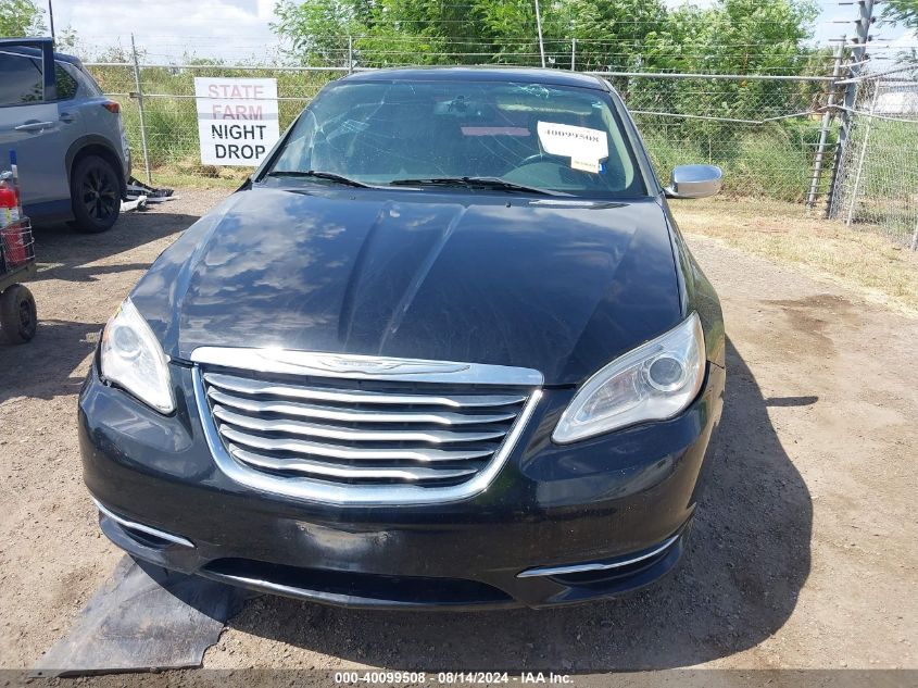 2013 Chrysler 200 Limited VIN: 1C3CCBCG6DN527580 Lot: 40099508