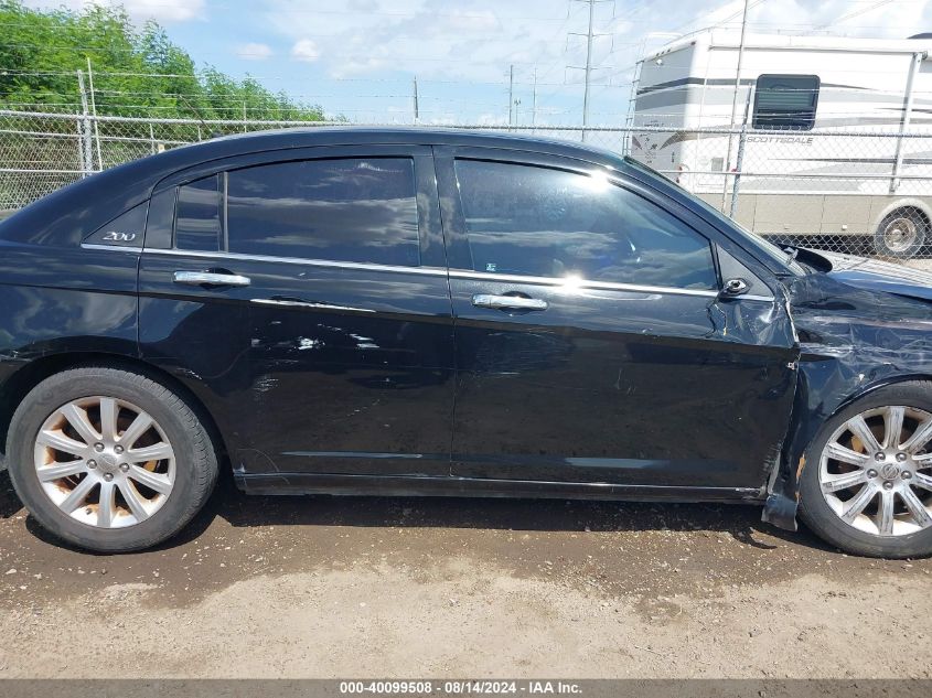 2013 Chrysler 200 Limited VIN: 1C3CCBCG6DN527580 Lot: 40099508