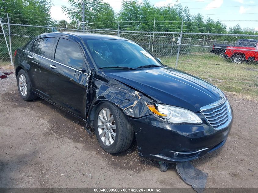 2013 Chrysler 200 Limited VIN: 1C3CCBCG6DN527580 Lot: 40099508