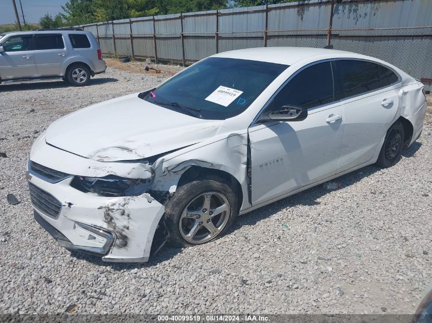 1G1ZB5ST0HF24629 2017 Chevrolet Malibu Ls