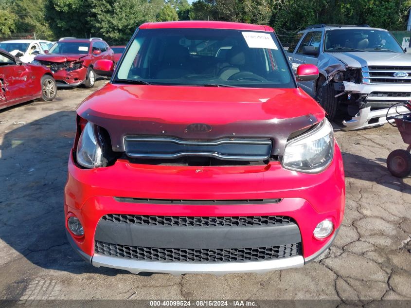 2018 Kia Soul + VIN: KNDJP3A59J7576237 Lot: 40099524