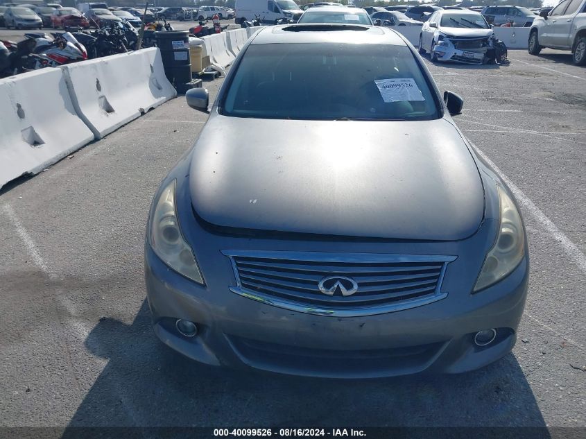 2012 Infiniti G37 Journey VIN: JN1CV6AP7CM628506 Lot: 40099526