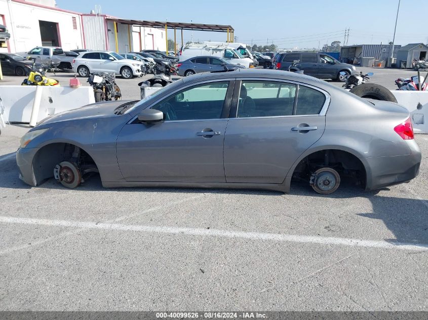 2012 Infiniti G37 Journey VIN: JN1CV6AP7CM628506 Lot: 40099526