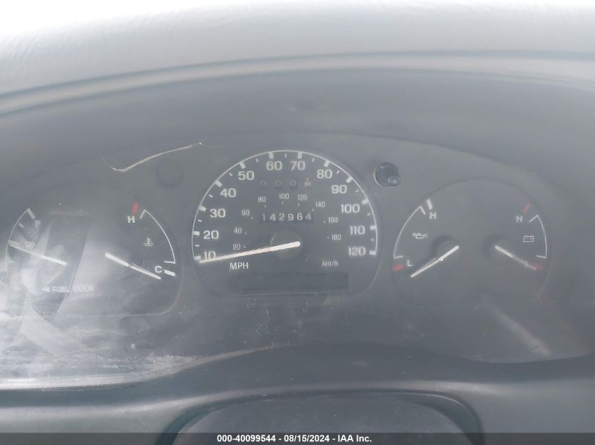 1998 Ford Ranger Splash/Xl/Xlt VIN: 1FTYR10C9WUB03962 Lot: 40099544