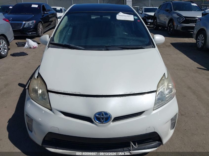 2013 Toyota Prius Three VIN: JTDKN3DU4D1690263 Lot: 40099557