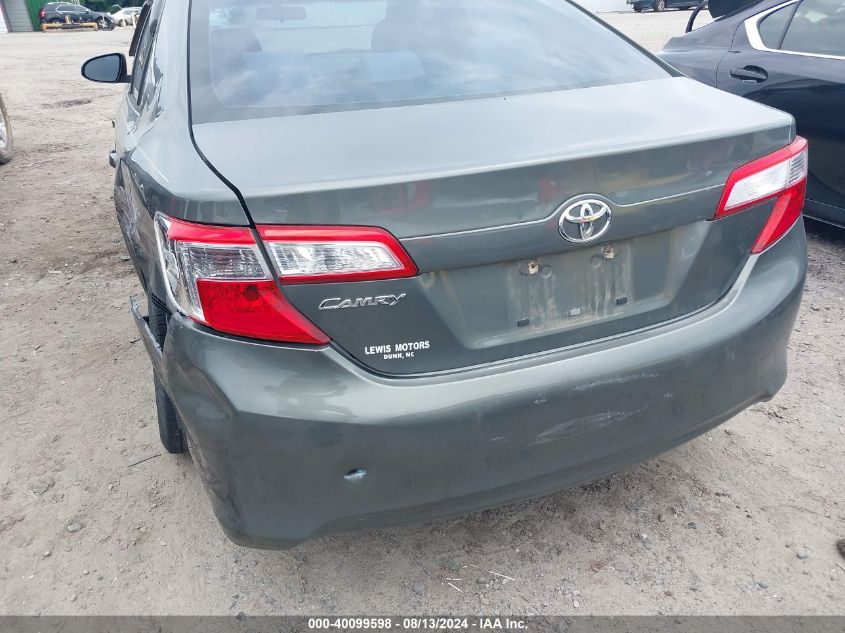 2012 Toyota Camry L VIN: 4T1BF1FK0CU634469 Lot: 40099598