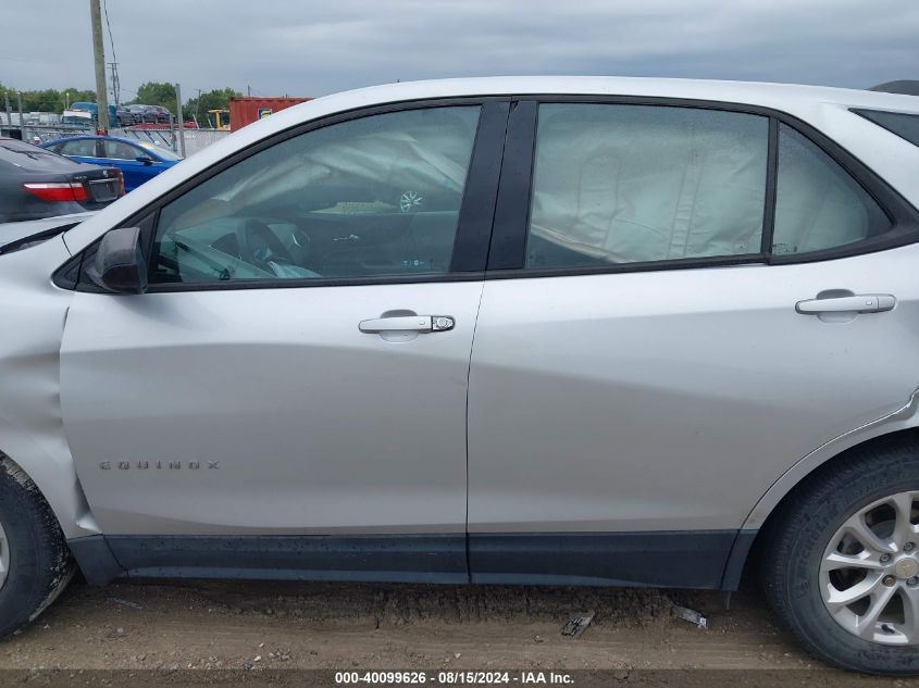 2018 Chevrolet Equinox Ls VIN: 3GNAXHEV3JL113181 Lot: 40099626