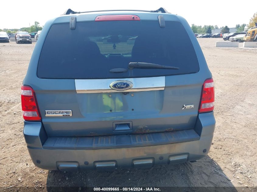 2012 Ford Escape Limited VIN: 1FMCU0EG5CKC25106 Lot: 40099665