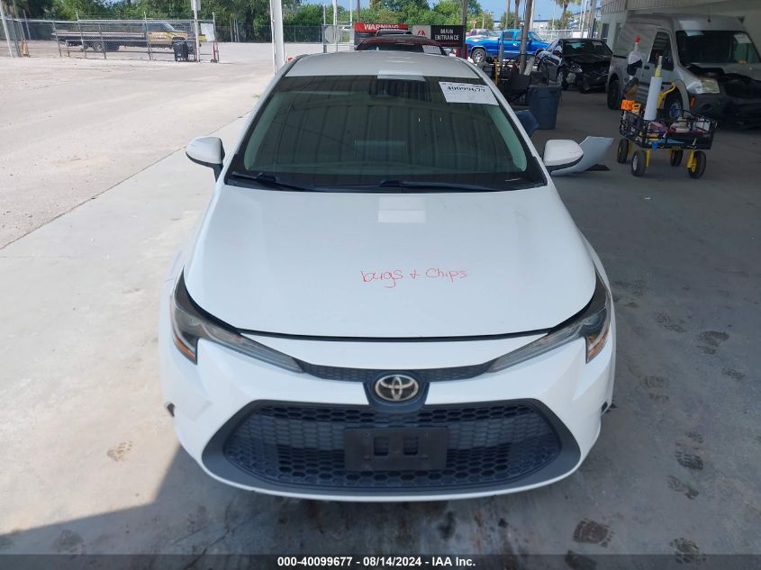 2020 Toyota Corolla Le VIN: 5YFEPRAE3LP025355 Lot: 40099677