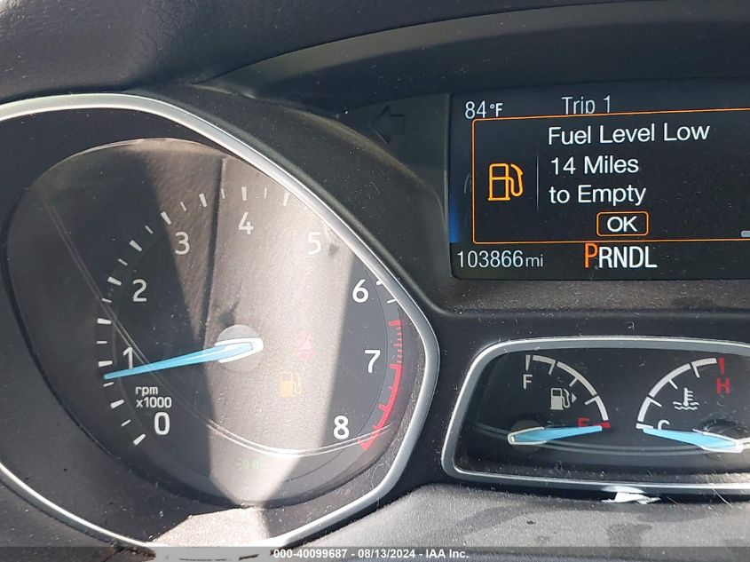 2017 Ford Focus Se VIN: 1FADP3K20HL315166 Lot: 40099687