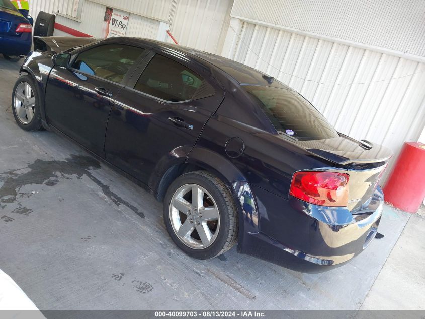 2012 Dodge Avenger Sxt Plus VIN: 1C3CDZEG1CN238740 Lot: 40099703