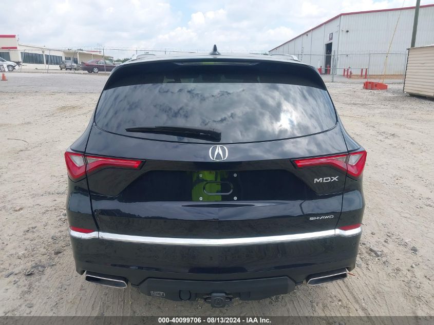 2022 Acura Mdx Technology VIN: 5J8YE1H40NL005529 Lot: 40099706