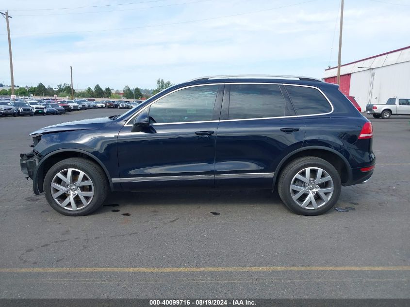 2014 Volkswagen Touareg X VIN: WVGEP9BP6ED013234 Lot: 40099716