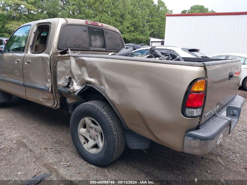 2001 Toyota Tundra Access Cab Sr5 VIN: 5TBRN34101S210103 Lot: 40099749