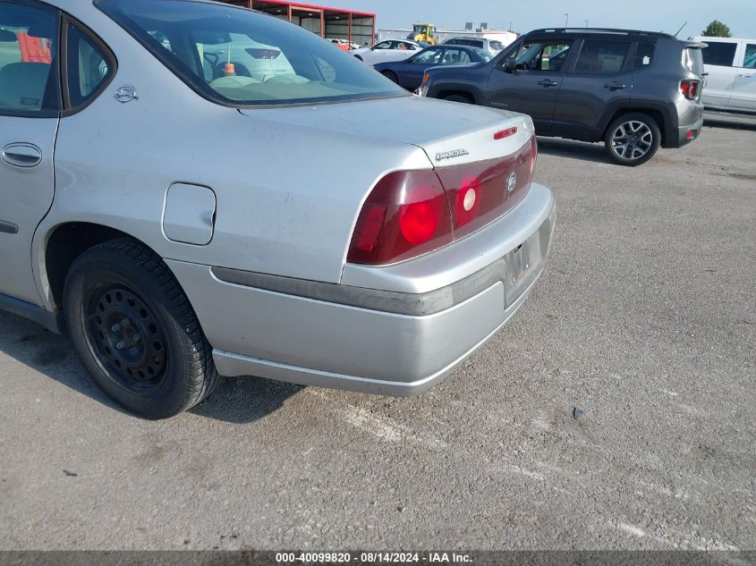 2001 Chevrolet Impala VIN: 2G1WF52E919236046 Lot: 40099820