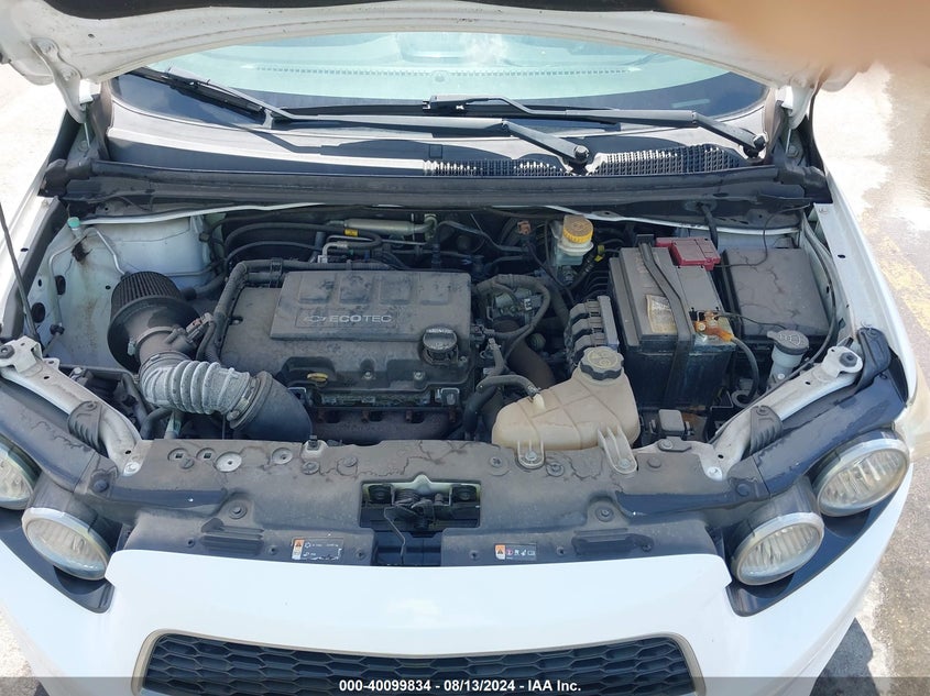 2015 Chevrolet Sonic Rs Manual VIN: 1G1JH6SB4F4103933 Lot: 40099834