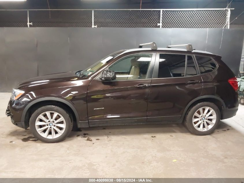 2015 BMW X3 xDrive28I VIN: 5UXWX9C5XF0D47945 Lot: 40099838