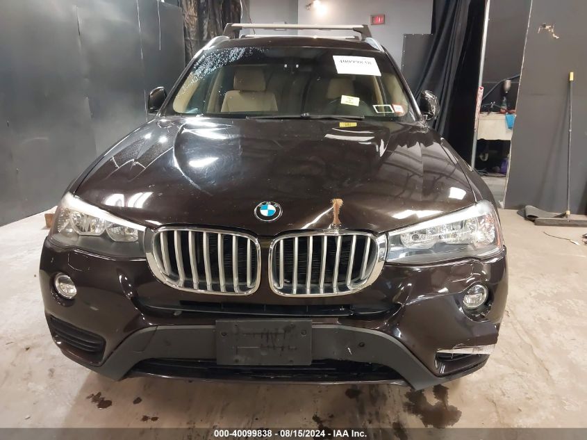 2015 BMW X3 xDrive28I VIN: 5UXWX9C5XF0D47945 Lot: 40099838