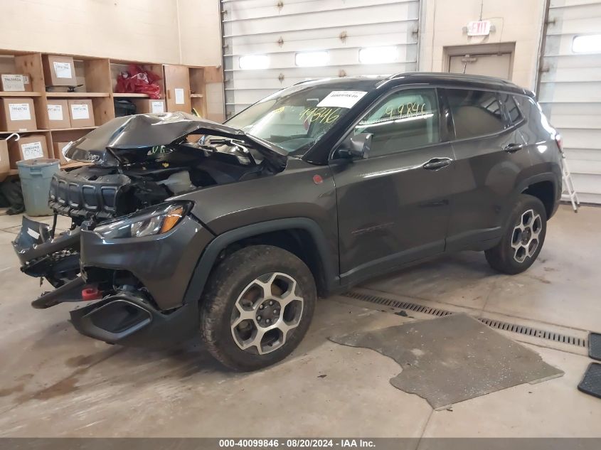 3C4NJDDB8NT131371 2022 JEEP COMPASS - Image 2