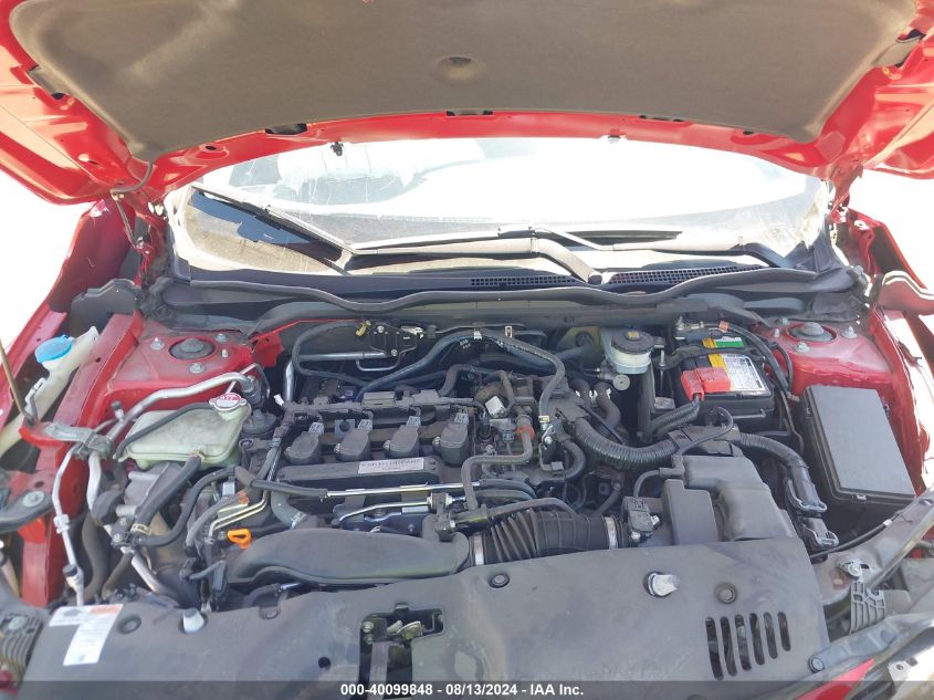 2019 Honda Civic Ex VIN: JHMFC1F32KX011759 Lot: 40099848