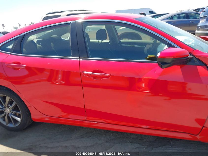 2019 Honda Civic Ex VIN: JHMFC1F32KX011759 Lot: 40099848