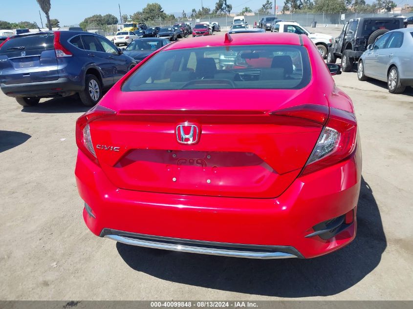 2019 Honda Civic Ex VIN: JHMFC1F32KX011759 Lot: 40099848