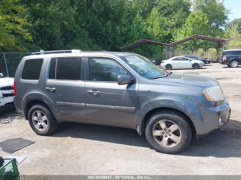 2011 Honda Pilot Ex-L VIN: 5FNYF4H50BB008208 Lot: 40099857