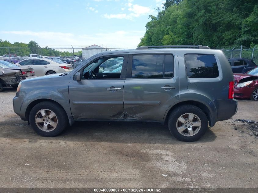 2011 Honda Pilot Ex-L VIN: 5FNYF4H50BB008208 Lot: 40099857