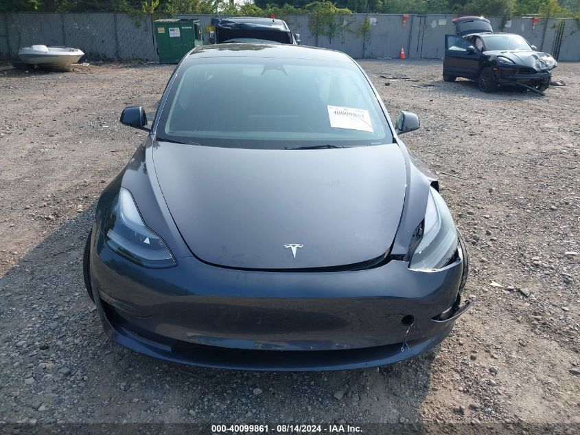 2023 Tesla Model 3 Rear-Wheel Drive VIN: 5YJ3E1EA3PF464871 Lot: 40099861