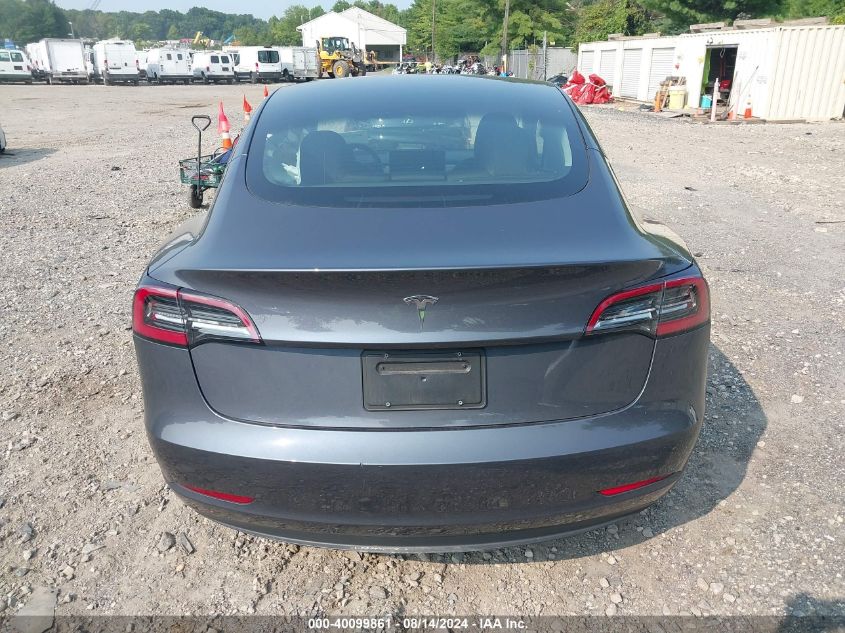 2023 Tesla Model 3 Rear-Wheel Drive VIN: 5YJ3E1EA3PF464871 Lot: 40099861