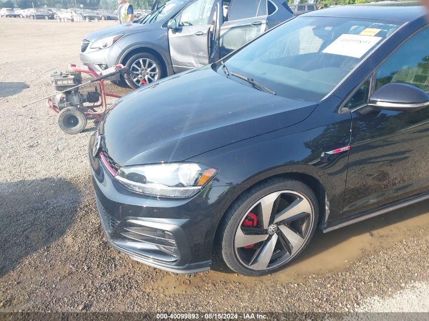 2020 Volkswagen Golf Gti 2.0T Autobahn/2.0T S/2.0T Se VIN: 3VW6T7AU0LM014457 Lot: 40099893