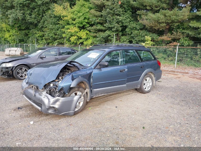 2005 Subaru Legacy Outback 2.5I VIN: 4S4BP61C757352857 Lot: 40099905