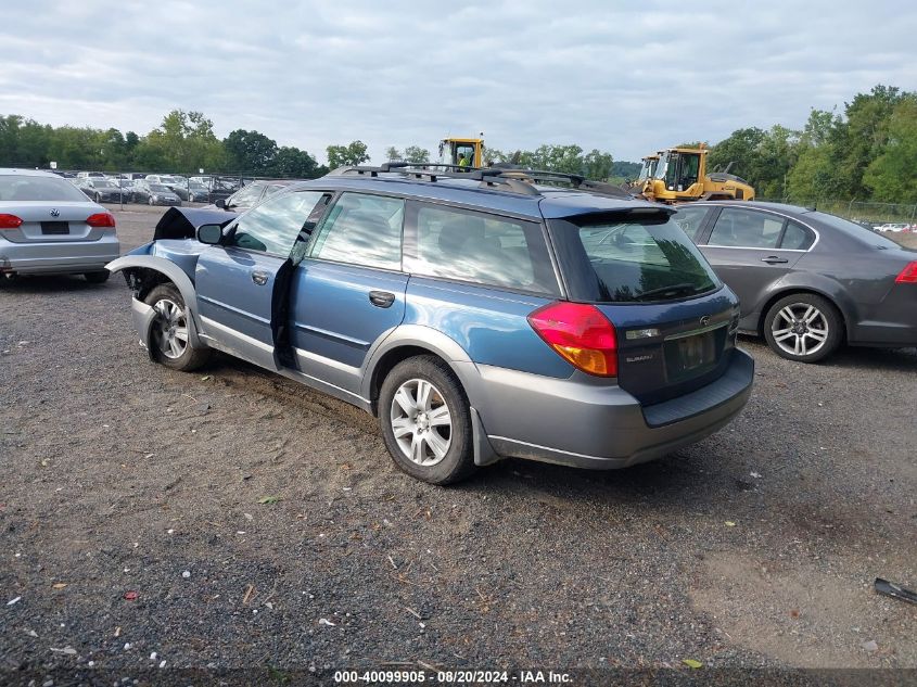 2005 Subaru Legacy Outback 2.5I VIN: 4S4BP61C757352857 Lot: 40099905