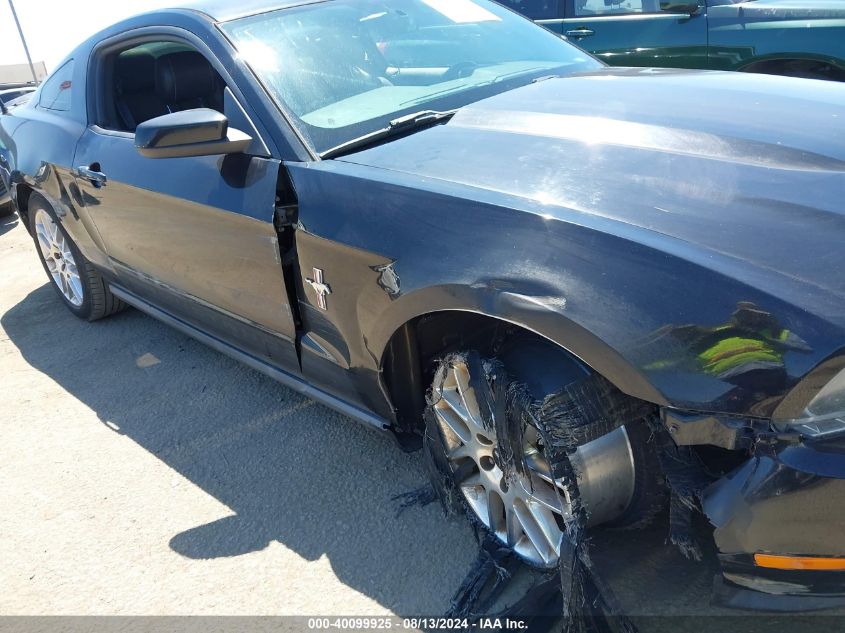 2012 Ford Mustang V6 Premium VIN: 1ZVBP8AM3C5270350 Lot: 40099925