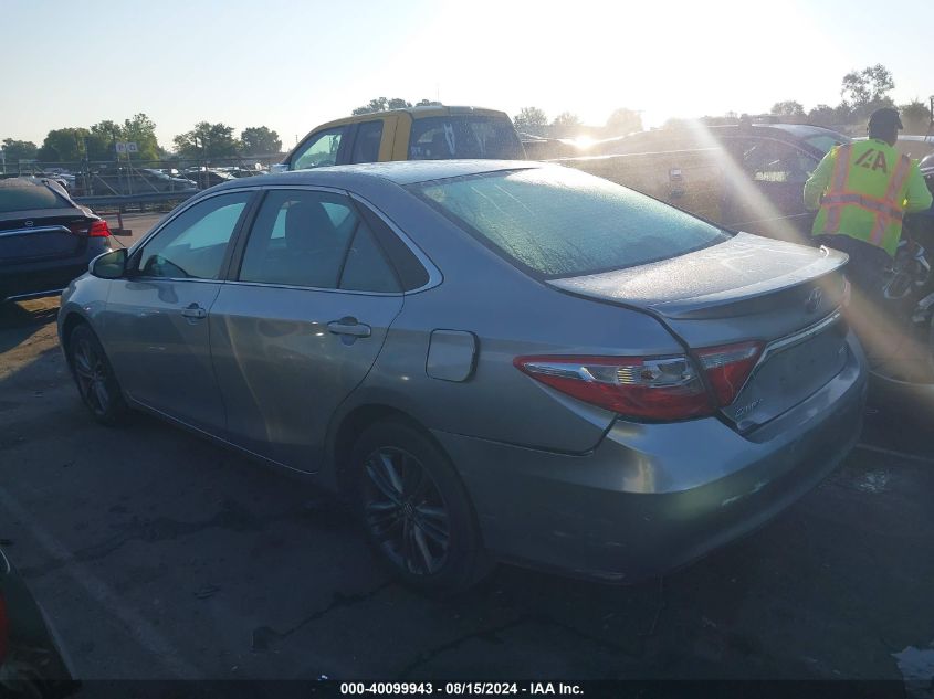 2015 Toyota Camry Se VIN: 4T1BF1FK3FU094152 Lot: 40099943