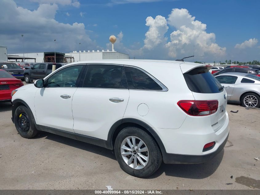 2019 KIA SORENTO 3.3L LX - 5XYPG4A50KG468349