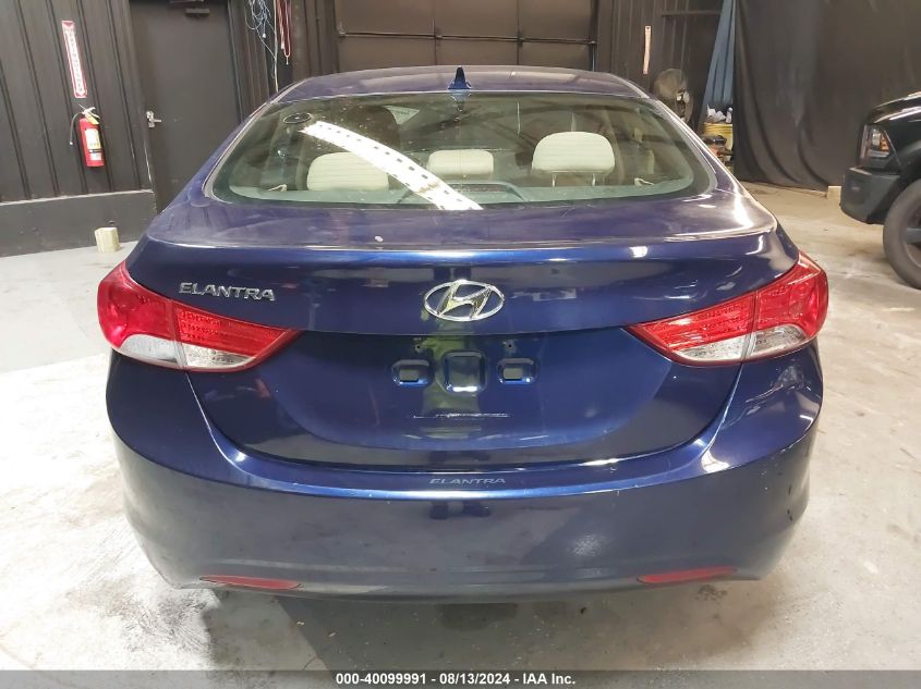 2013 Hyundai Elantra Gls VIN: 5NPDH4AE9DH371498 Lot: 40099991