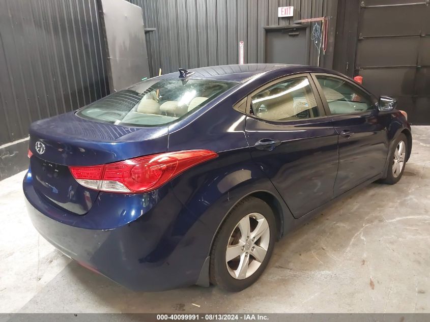 2013 Hyundai Elantra Gls VIN: 5NPDH4AE9DH371498 Lot: 40099991