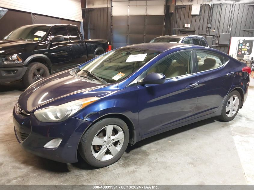 2013 Hyundai Elantra Gls VIN: 5NPDH4AE9DH371498 Lot: 40099991