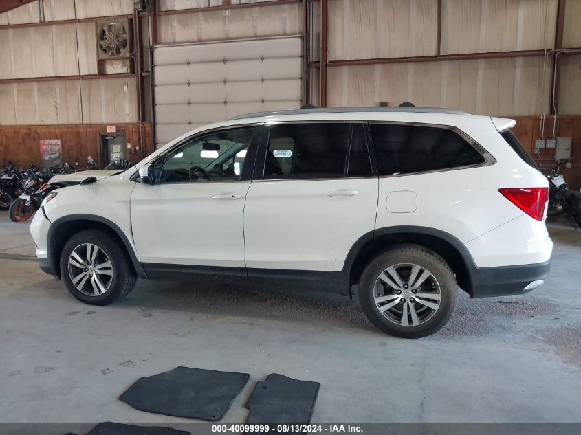 2018 Honda Pilot Ex-L VIN: 5FNYF6H55JB045037 Lot: 40099999