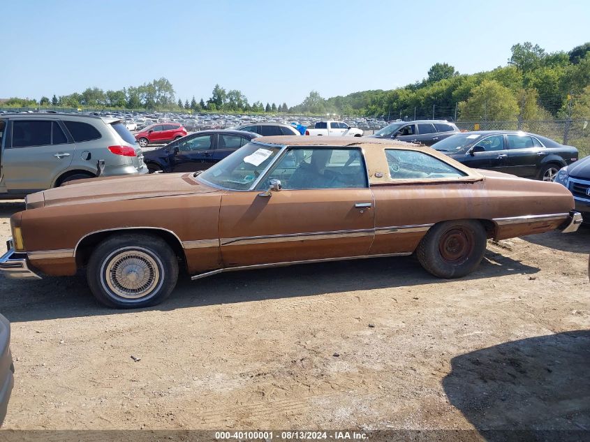 1974 Chevrolet Caprice VIN: 1N47R4J165928 Lot: 40100001