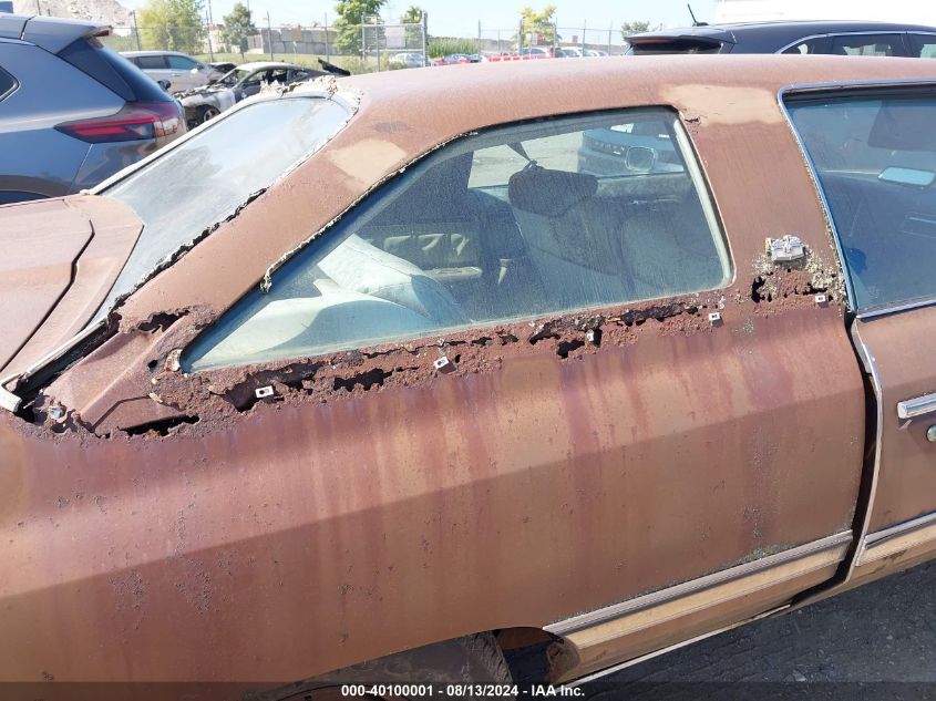 1974 Chevrolet Caprice VIN: 1N47R4J165928 Lot: 40100001