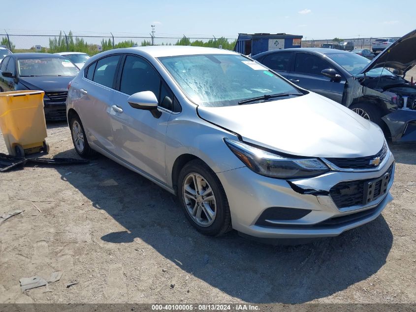 2018 Chevrolet Cruze Lt Auto VIN: 3G1BE6SM5JS622707 Lot: 40100005