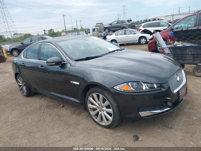 VIN SAJWJ0EF0D8S83643 2013 Jaguar XF, V6 Sc no.1